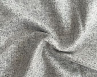 Fashion Design Fabric, Grey Light Pattern Wool