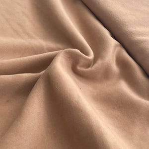 Fashion Design Fabric, Light Brown Wool