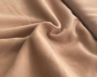 Fashion Design Fabric, Light Brown Wool