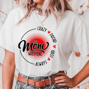 Mamma di wrestling SVG PNG Mamma di wrestling Maglietta Svg Mamma di wrestling forte e orgogliosa svg Mamma di ragazzi Svg Squadra di wrestling Svg Stagione di wrestling