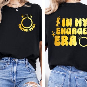 In My Engaged Era Svg, In My Bride Era, Fiance svg, Engaged Shirt Svg, Engagement Gift, Custom Future Mrs. Shirt Svg, In My Engaged Era Png