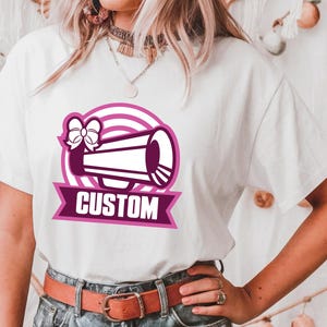 Animar Svg, Animar a tu equipo Svg, Nombre de equipo de animadoras personalizado Svg, Plantilla de equipo de animadoras personalizada Animar a mamá Svg, Pompones Svg, Descarga digital