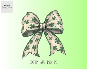 Retro Coquette St Patrick's Day PNG, Coquette St Patty's Day png, Lucky Shamrock PNG, St Patricks Coquette Png, Lucky Charm Png, Irish Png