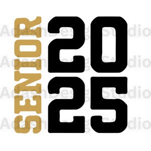 Senior 2025 svg png Senior 2025 Png Clipart College Senior Svg afstuderen cadeau klasse van 2025 afstuderen Svg-bestand voor cricut digitale download