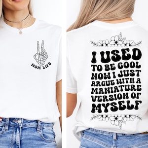 Ero solito essere cool svg, maglietta divertente per mamma, vita da mamma Svg, mamma pasticciona Png, download digitale, file di taglio per Cricut, design a sublimazione