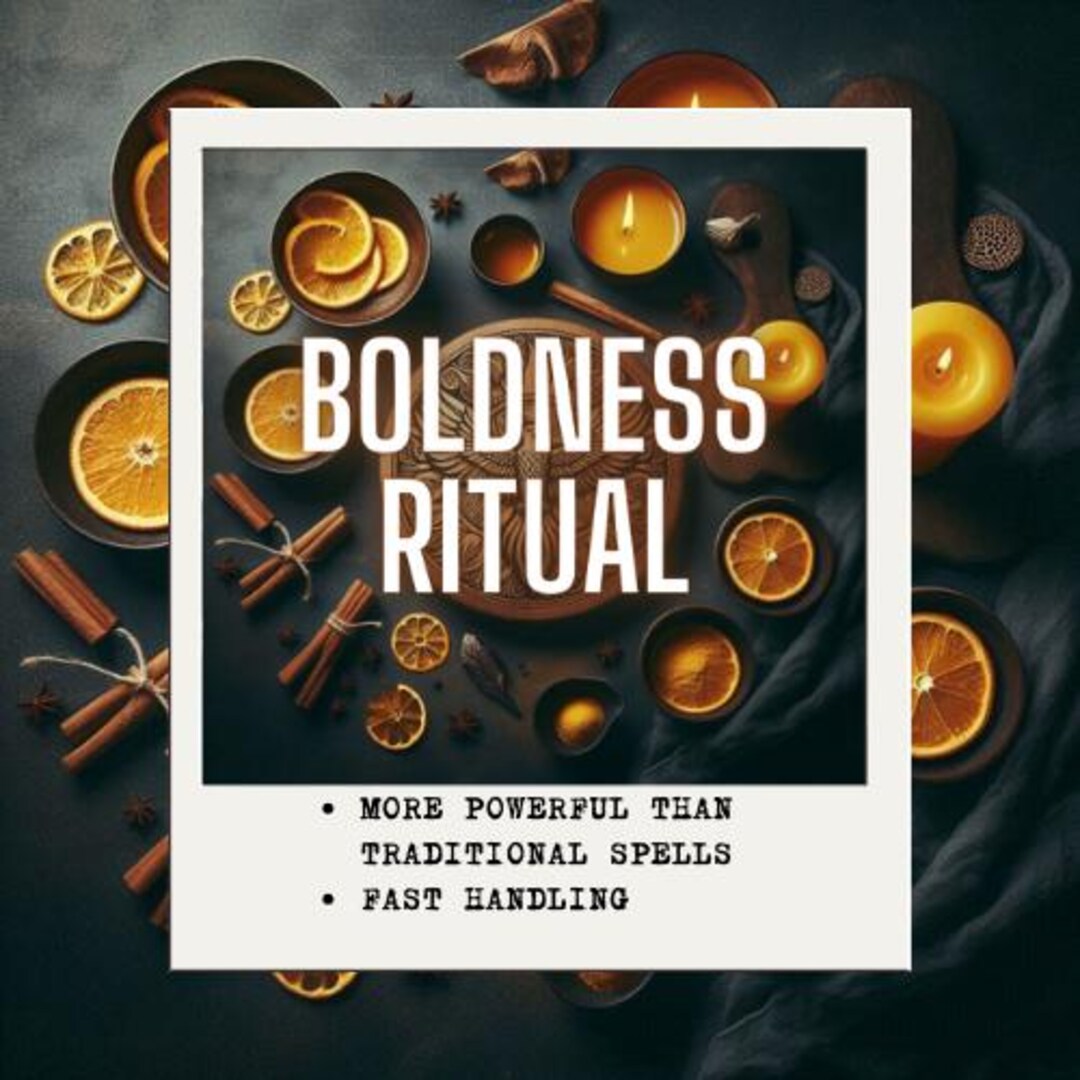 BOLDNESS RITUAL – Boost Confidence, Take Action Without Fear & Awaken ...