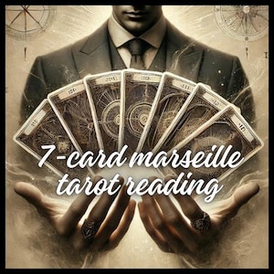 Tarotlegging levenspad en evolutie: 7 kaarten! Ontdek je persoonlijke groei, uitdagingen en volgende stappen met deze Marseille Tarot-lezing.