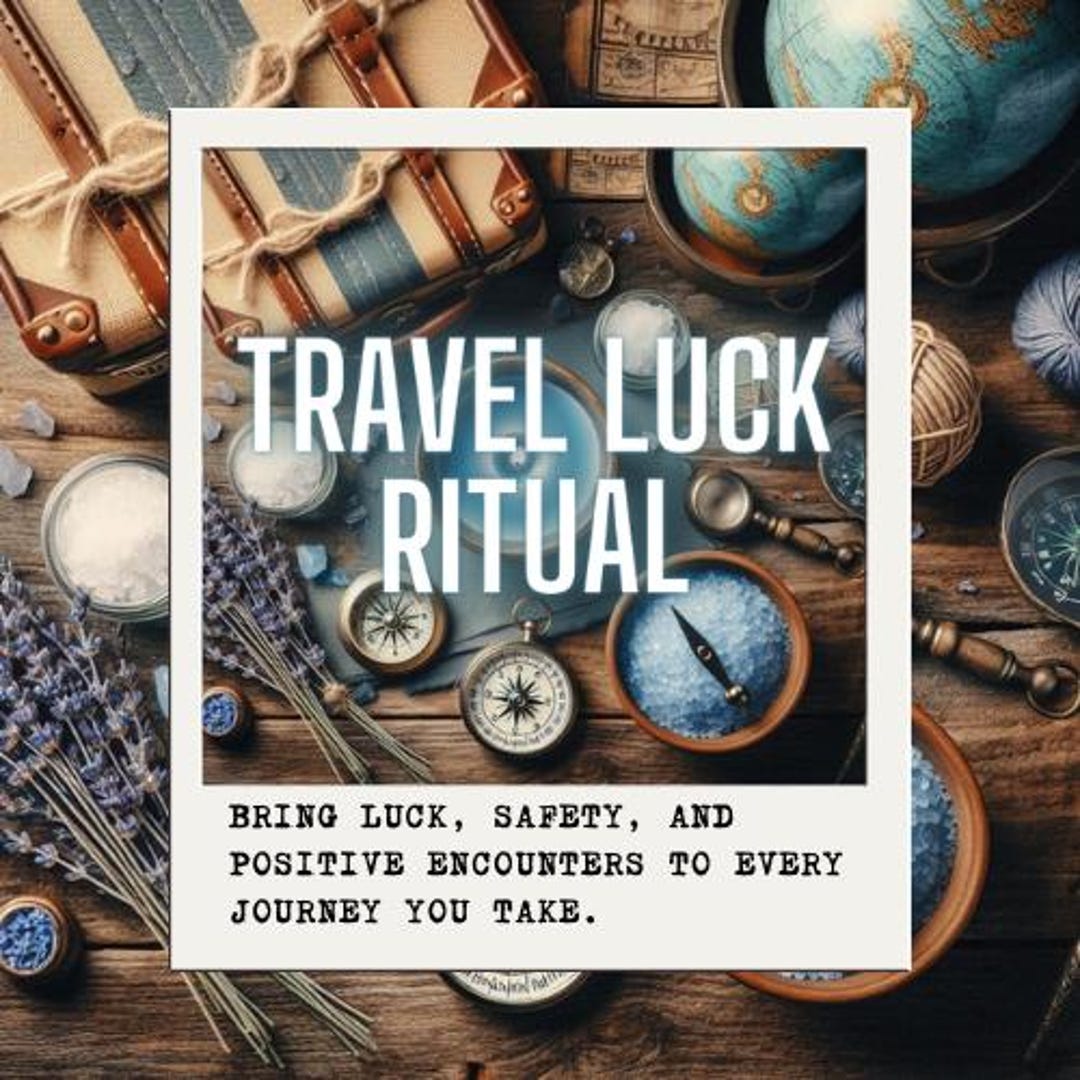 Travelling Rituals TRAVEL LUCK RITUAL – Ensure Safe Journeys, Attract Smooth Experiences ...
