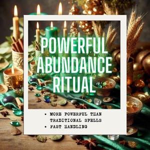 POWERFUL ABUNDANCE RITUAL – Manifest Wealth, Attract Opportunities & Unlock Prosperity With Chaos Magic