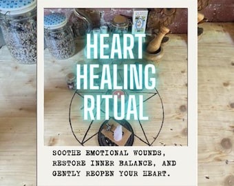 Ritual de sanación del corazón: renovación emocional, paz interior, amor (archivos digitales incluidos)
