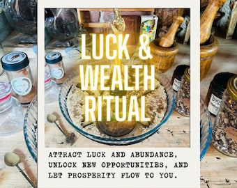 RITUEL DE CHANCE ET DE RICHESSE – Attirez les opportunités financières, débloquez la prospérité et manifestez l'abondance (Fichiers numériques inclus)