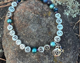 Per Aspera Ad Astra Bracelet – “Through Hardships to the Stars” bracelet