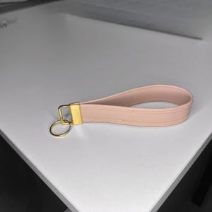 Faux Leather Wristlet