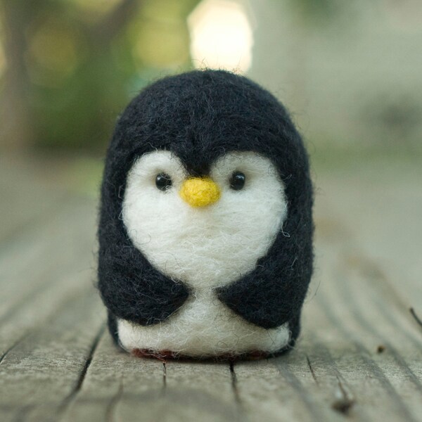 Needle Felted Penguin