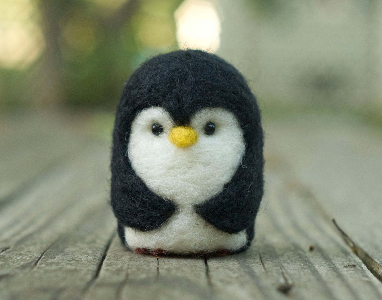 Needle Felted Penguin