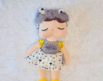 Personalized Doll, First Birthday Gift for Baby