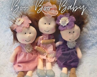 brown haired baby doll, dark hair doll, perfect first birthday gift