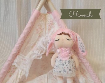 First Baby Doll, Rag Doll, Custom Rag Doll, Baby Shower Gift, Plush Doll, MeToo Angela Doll