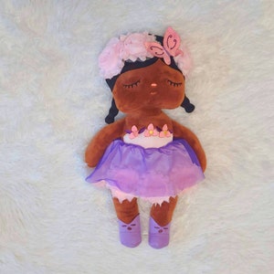 Black Rag Doll, African American doll, Black doll, Brown doll