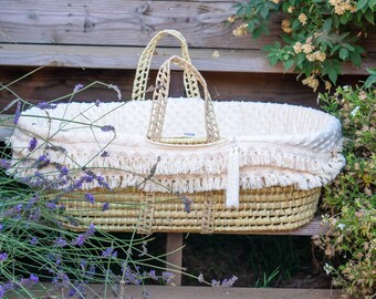 bassinet bedding for girl