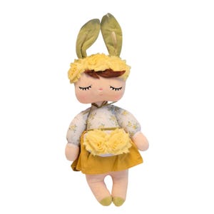 Personalized Easter Bunny Doll with Name