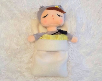 Mini Sleeping Doll, Soft Doll for Kids