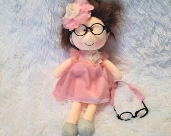 brown haired baby doll, dark hair doll, perfect first birthday gift