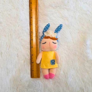 Small Waldorf Doll, Doll in Sleeping Bag image 3