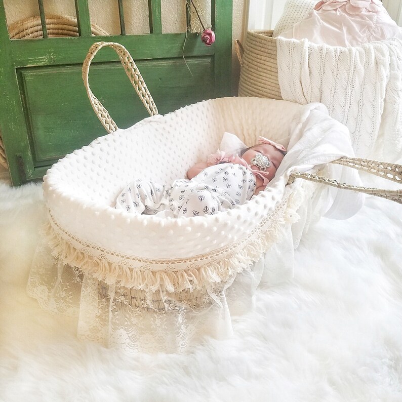 Baby Bedding Set Moses Basket Bedding Etsy