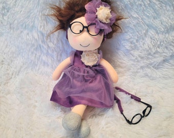 Optometry Gifts, Eye Doctor Gifts, Kids Glasses, Doll with Name