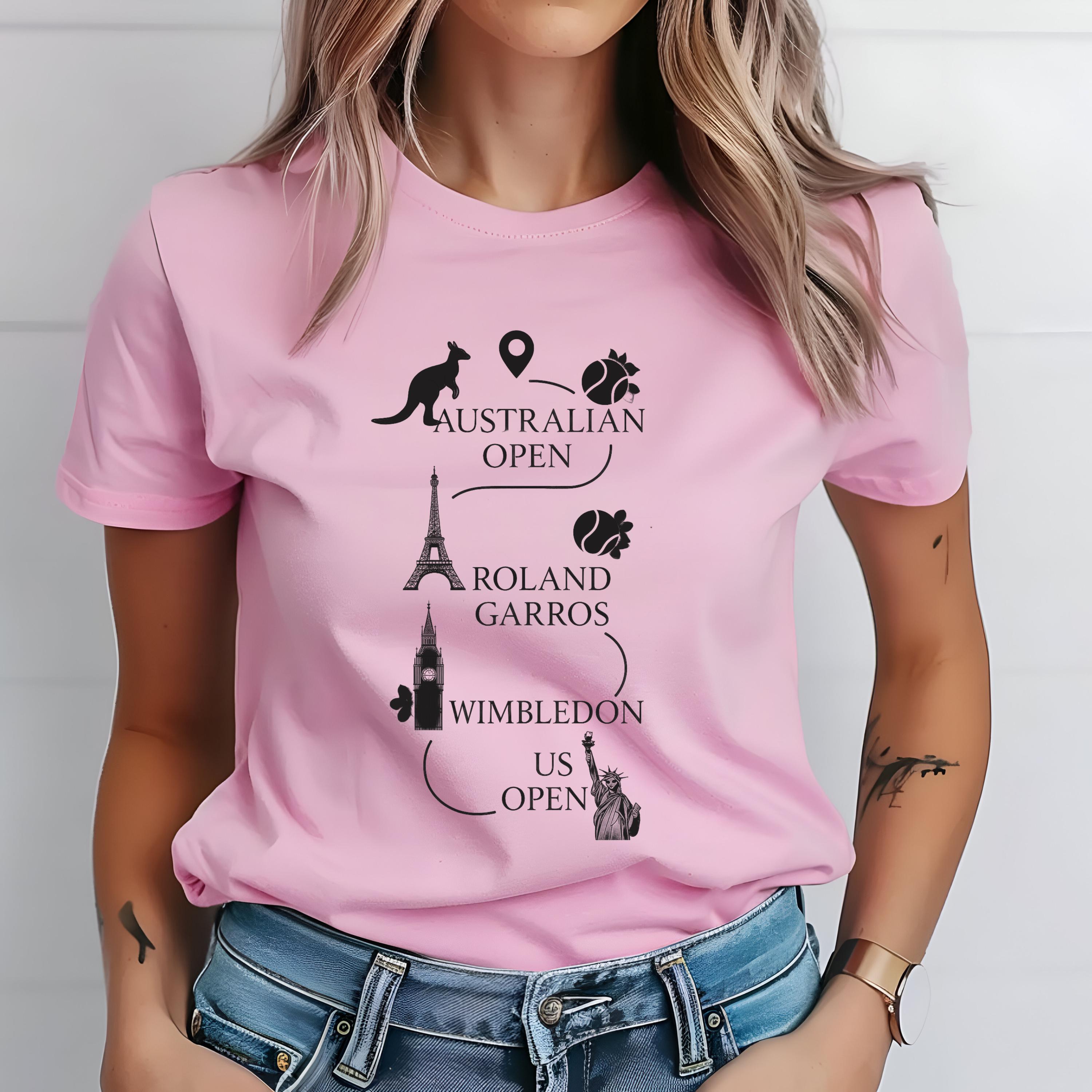 ROLAND GARROS T-Shirt Collection Officielle - Taille Homme M Bleu