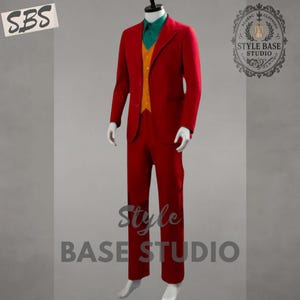 New Men&#39;s Limited Edition Joker 2 Costume - Joaquin Phoenix Arthur Fleck Outfit - Halloween Special Costume - Cosplay Costume