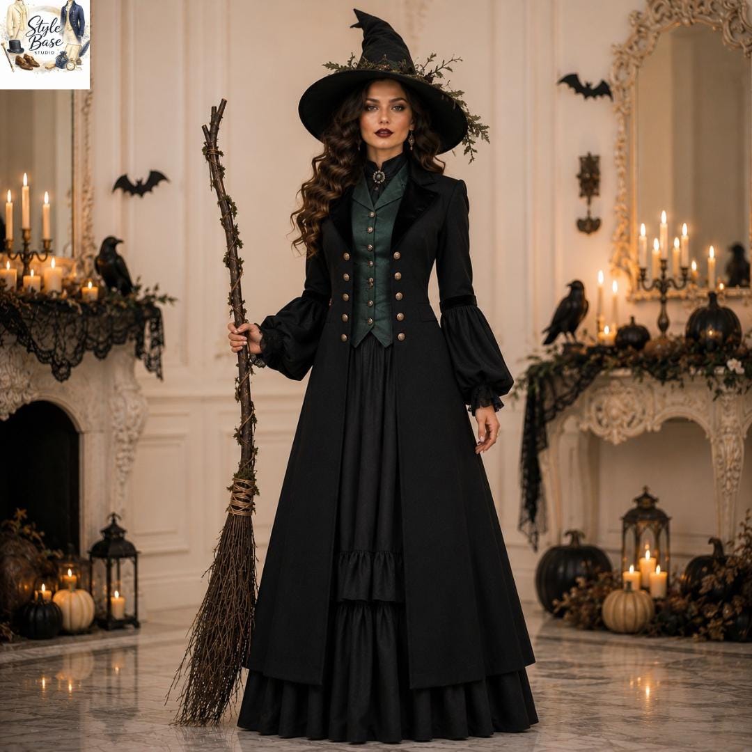Cotton Witch Dress