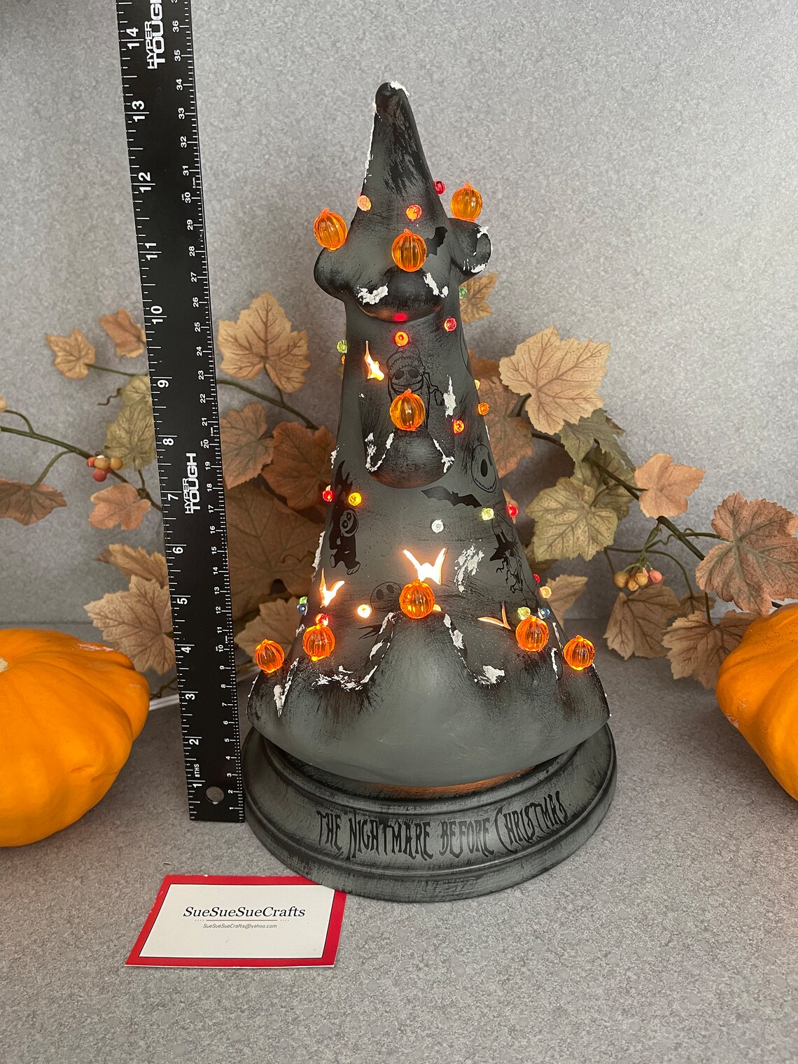 Nightmare Before Christmas Ceramic Tree 090122 Etsy