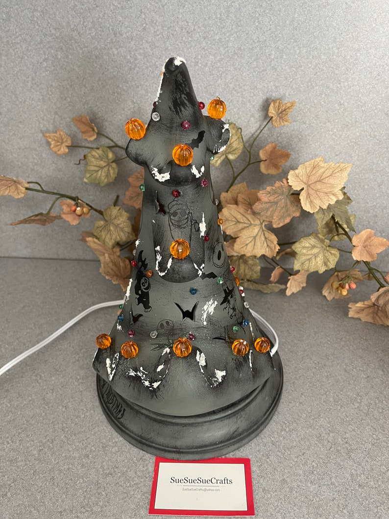 Nightmare Before Christmas Ceramic Tree 090122 Etsy