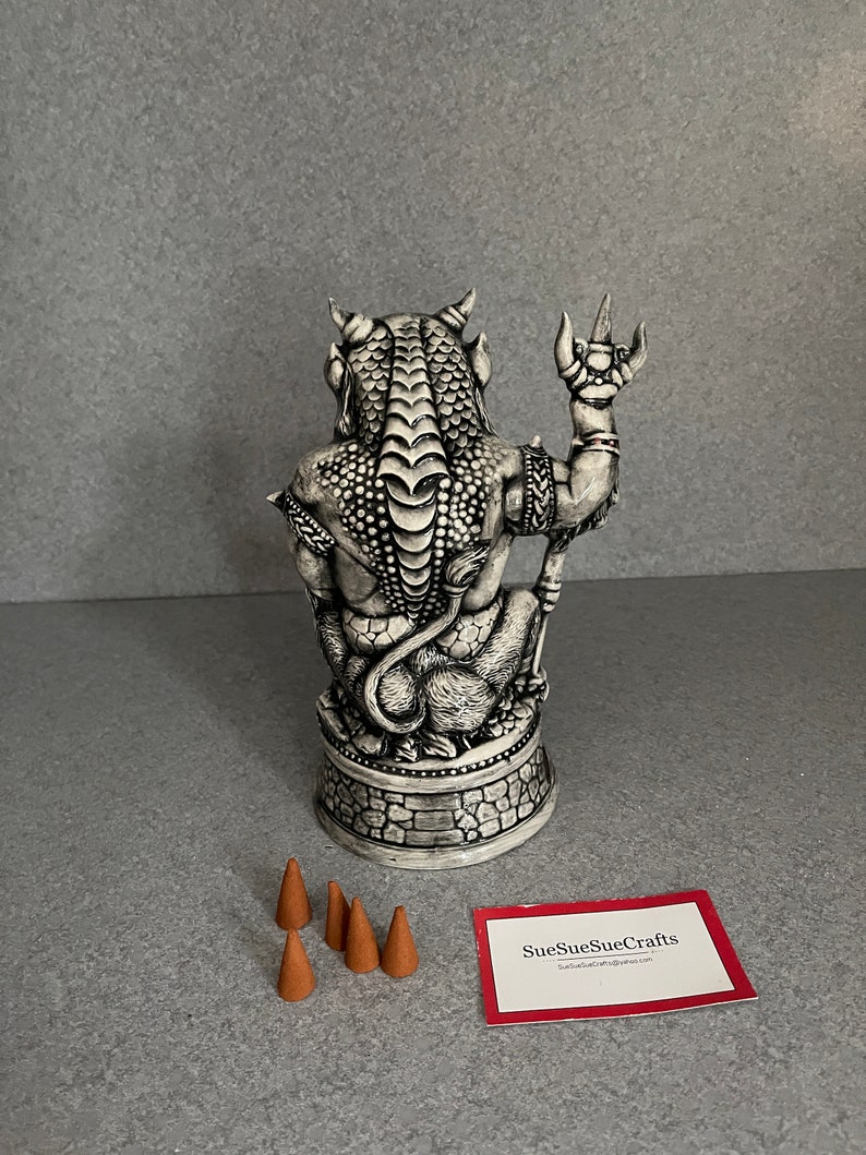 Demon Incense Burner With a Skull Etsy