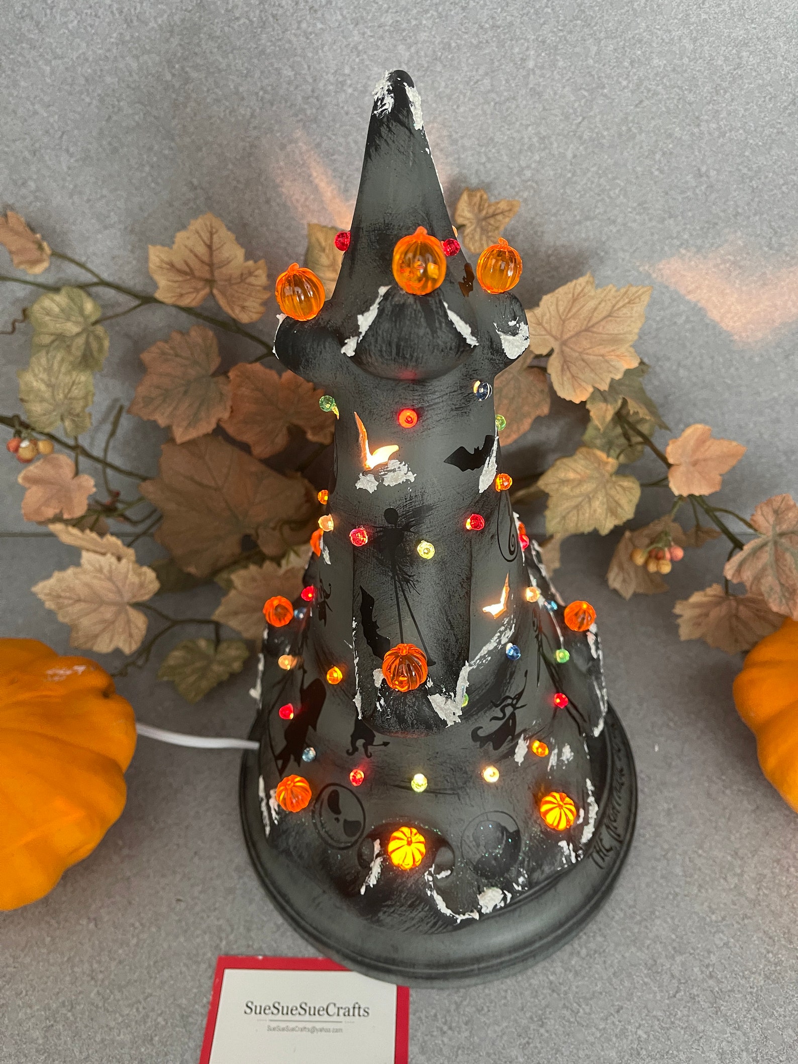 Nightmare Before Christmas Ceramic Tree 090122 Etsy