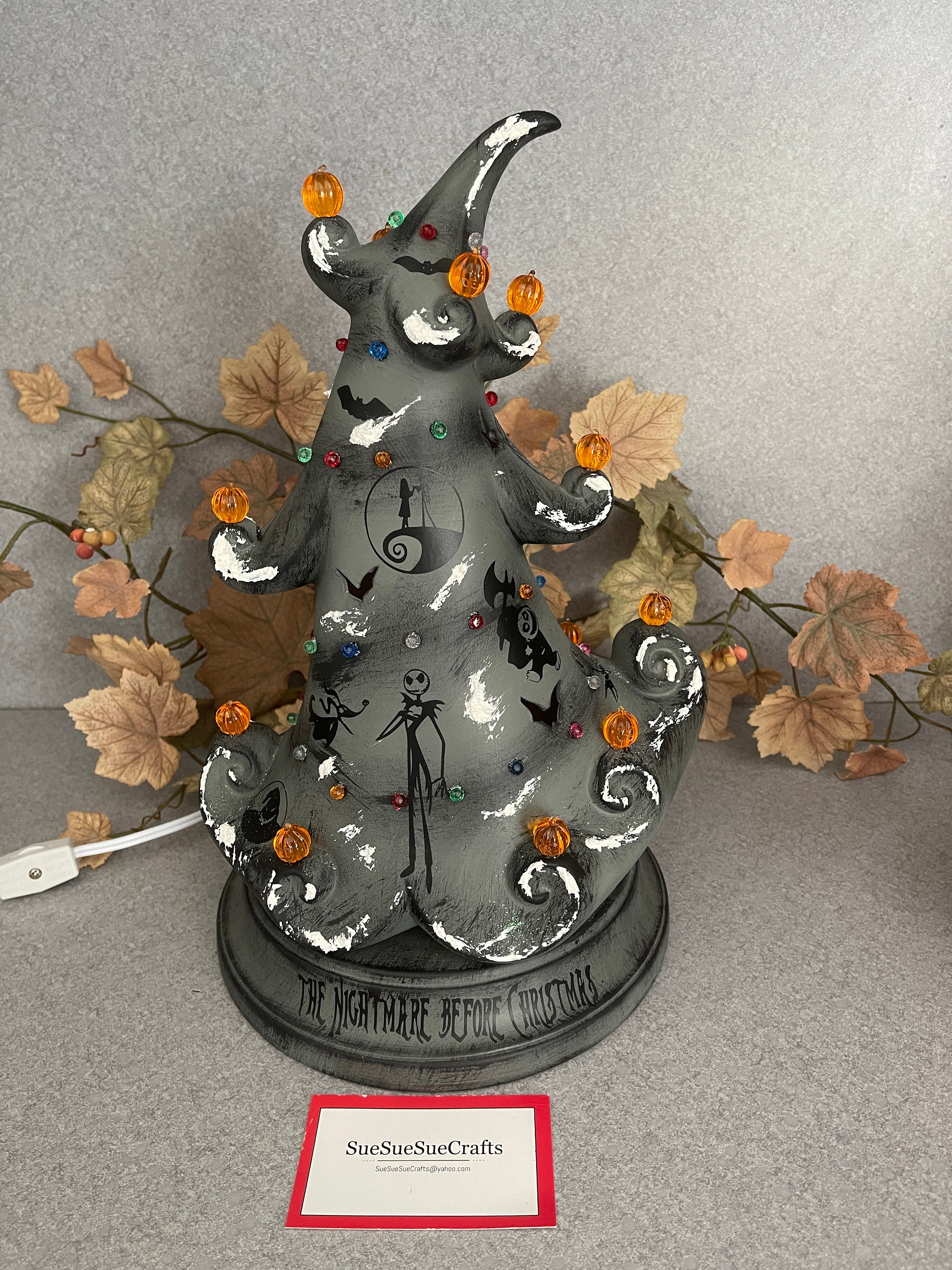 Nightmare Before Christmas Ceramic Tree 090122 Etsy