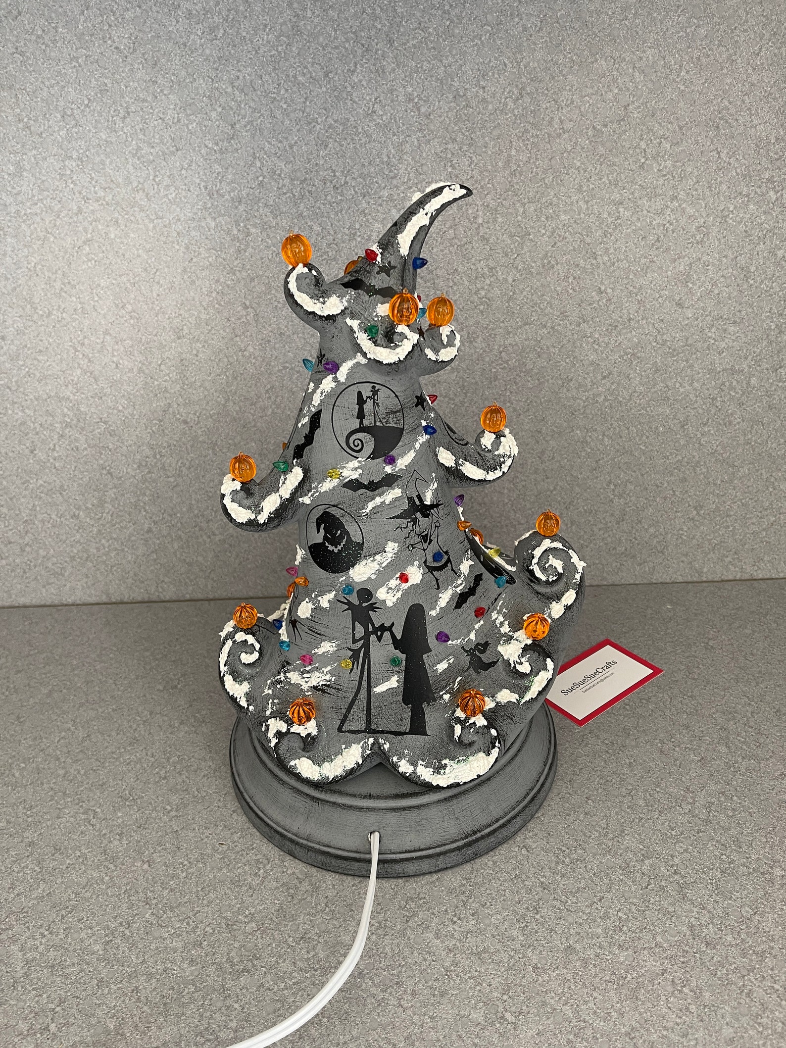 Nightmare Before Christmas Ceramic Tree 112922 Etsy