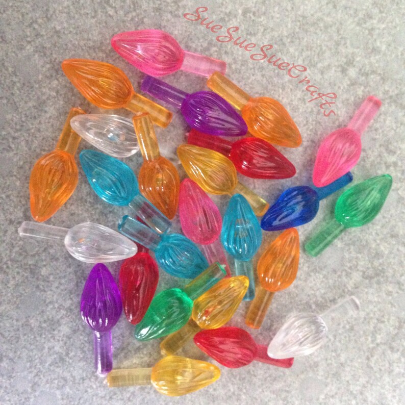 Small Plastic Twist Replacement Lights for Ceramic Christmas Etsy