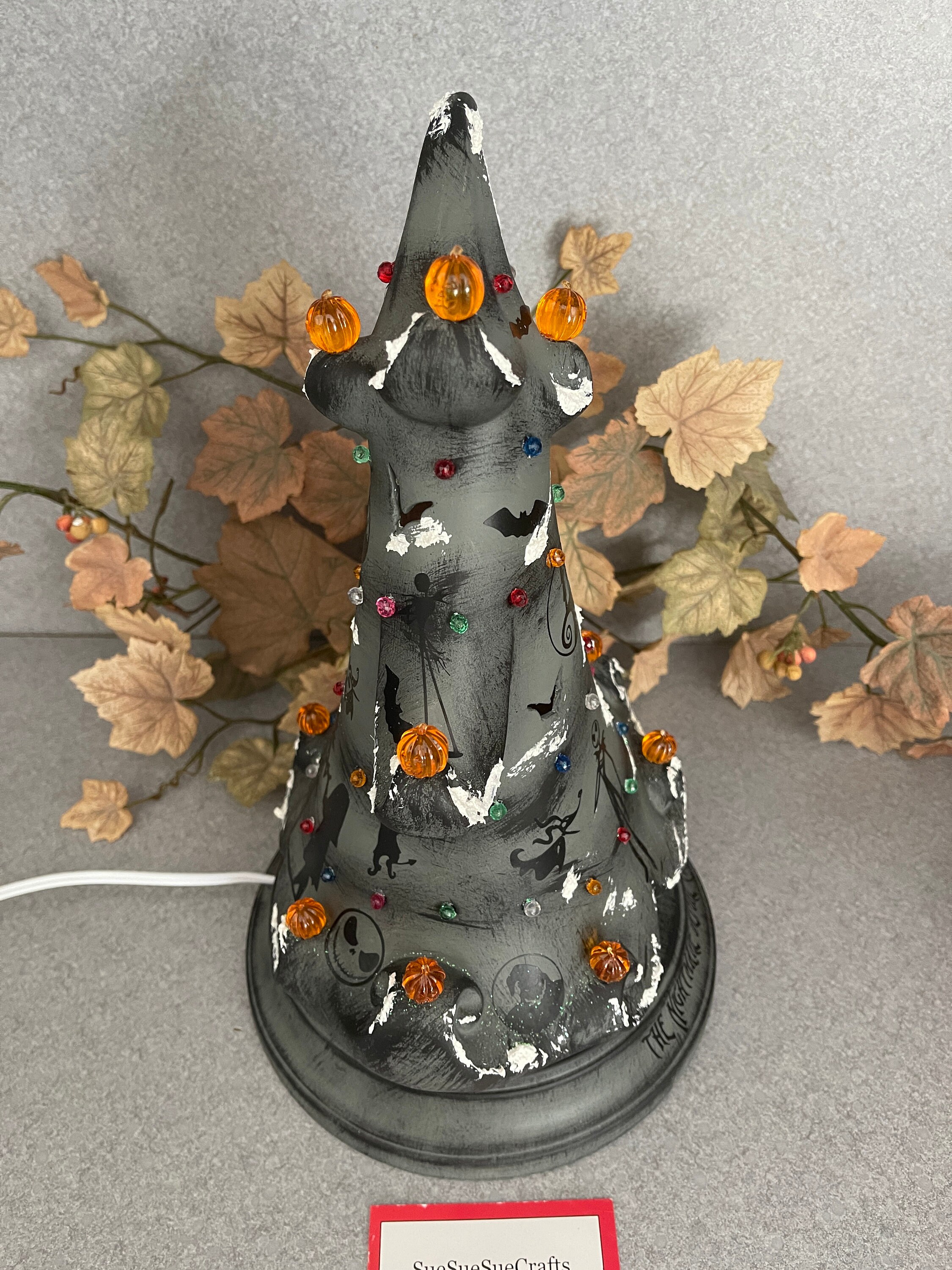 Nightmare Before Christmas Ceramic Tree 090122 Etsy