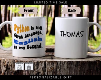 Python Coder Mug: Funny Programming Ceramic Gift MUG164