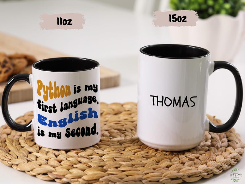 Python Coder Mug: Funny Programming Ceramic Gift MUG164 image 4