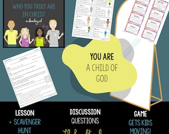 You Are Part of God&#39;s Family | Identity in Christ Lesson with Discussion Questions + Game