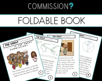 What is the Great Commission Simple Foldable Book
