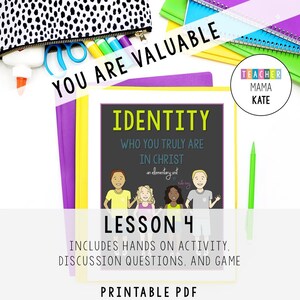You Are Worth It | Identity in Christ Lesson for Kids About Their Value