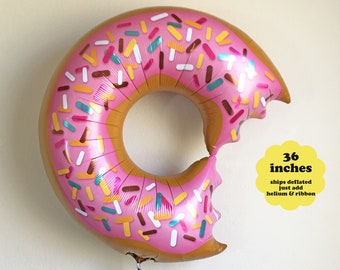 28.3 Donut Mylar Balloon for Donut Theme 7th Birthday Party Decorations Large Donut Balloons Party Supplies Kids’ Birthday Party Baby Shower 28.3 Donut Mylar Balloon for Donut Theme 7th Birthday Party Decorations Large Donut Balloons Party Supplies Kids’ Birthday Party Baby Shower