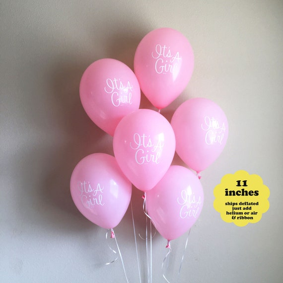 It S A Girl Baby Shower Balloon 6 Pack 11 Latex Baby