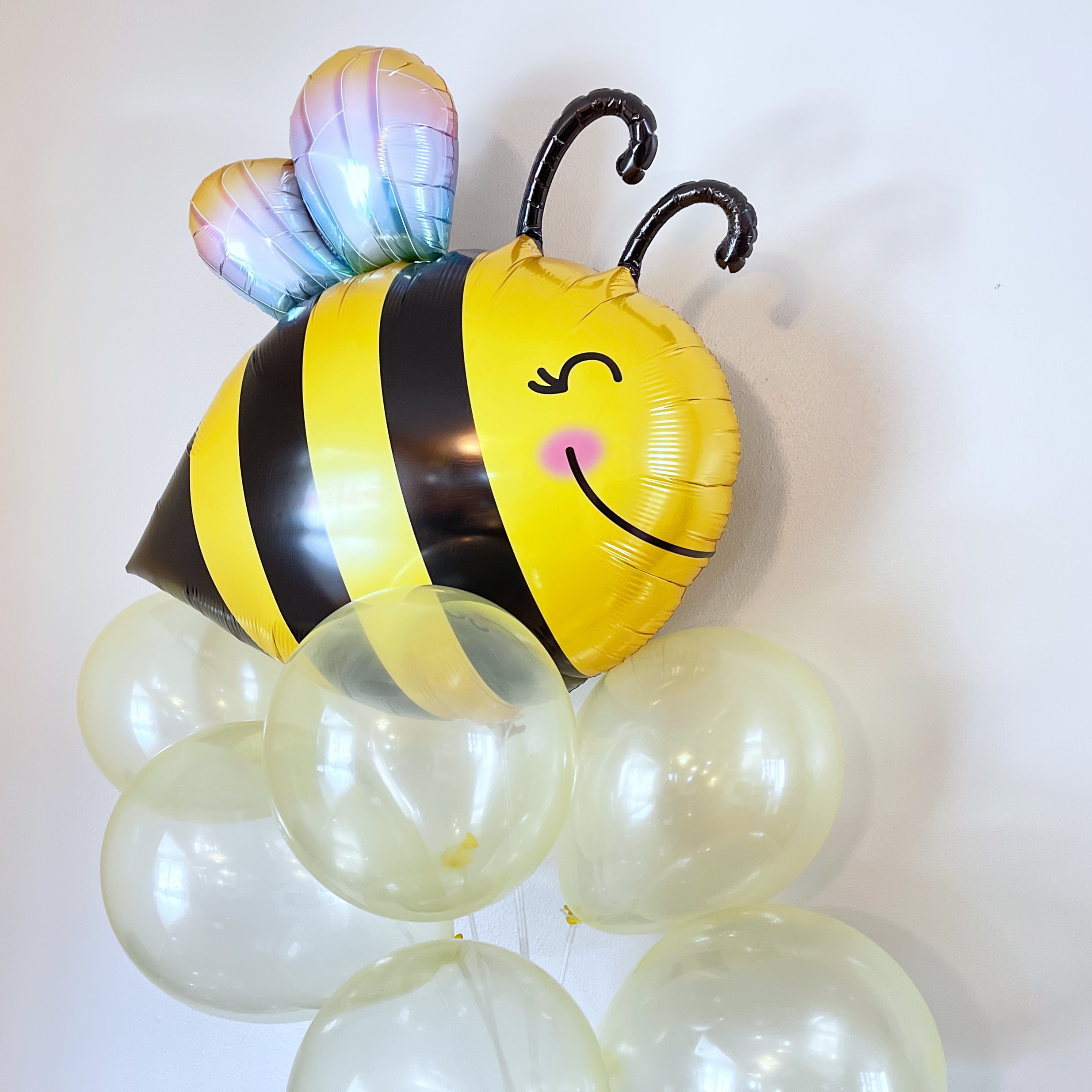 Bumble Bee Balloon Bouquet 38 Foil Babee Baby Shower Etsy