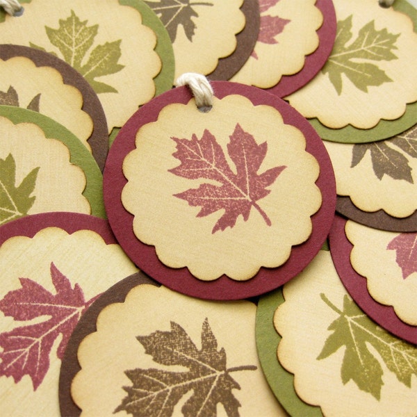 Autumn Palette Gift Tags